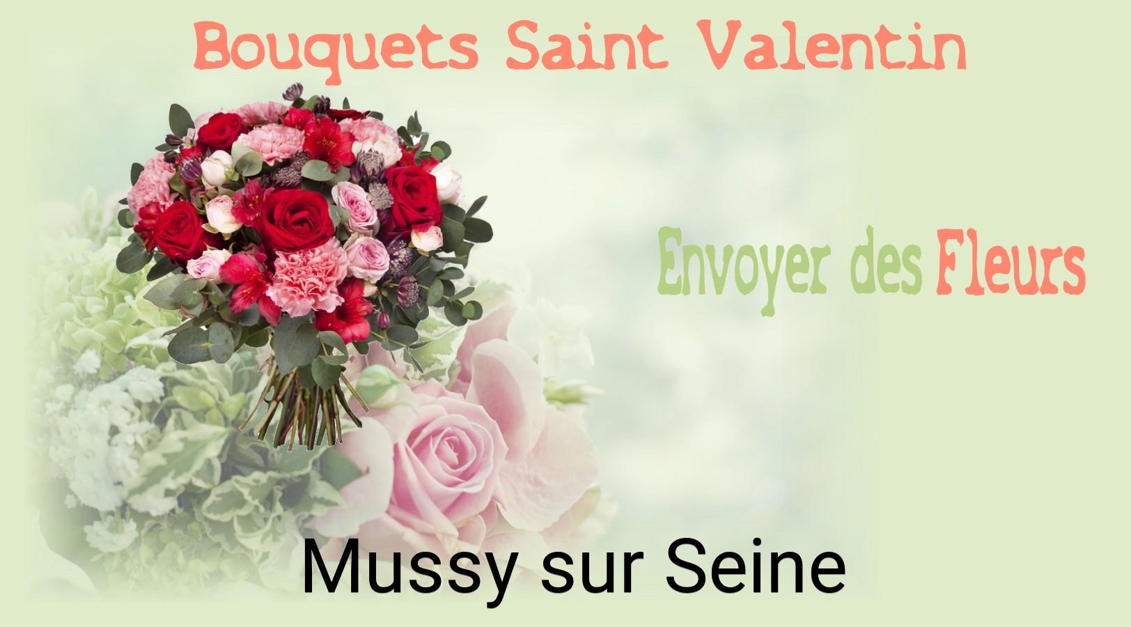 Roses de Saint-Valentin livrées à Mussy-sur-Seine
